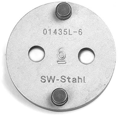 SW-Stahl 01435L-6 Bremskolbenadapter 6 - Bremskolben Rücksteller Werkzeug | Universal KFZ Bremsenwartung Set, robuste Stahl Ausführung für Werkstatt und DIY, präzises Zurücksetzen der Bremskolben