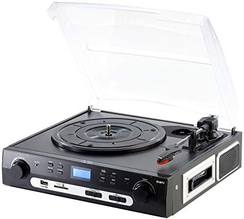 Q-Sonic Platten digitalisieren: Schallplatten- und MC-Digitalisierer + Audio Restaurator Pro 11 (Kassettendeck, MP3 Plattenspieler, Casettenrecorder)