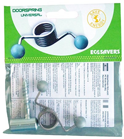 Ecosavers Universal, molla chiudiporta, argento