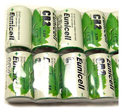 Eunicell - Juego de 10 pilas CR2 (litio, CR15270, 3 V, 800 mAh)