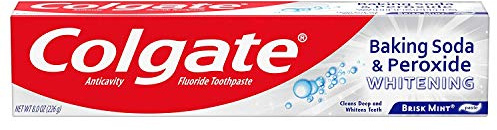 Colgate Pa Baking Soda and Peroxide Whitening Bubbles Pâte à dents à la menthe brisée 230 g