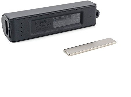 SpyShop PowerBank mit Diktiergerät - 16 GB Speicher - USB - MP3 Audio - Mono Mikrofon - 3,5 mm Kopfhöreranschluss - bis zu 5 Monate Akkulaufzeit - Stimmaufnahmegerät