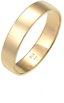 Elli PREMIUM Damen-Dezenter Freundschaftsring 14_k_(585) Gelbgold mit '- Ringgröße 0610442017