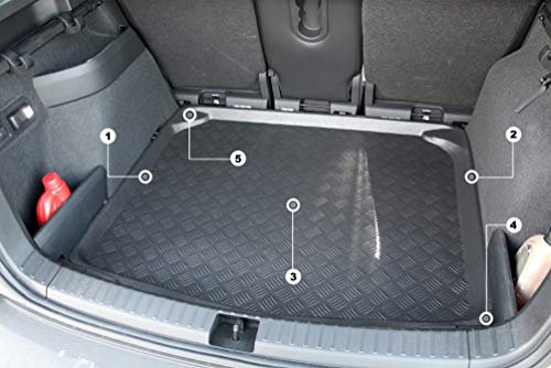 Accesorionline Protector Cubre Maletero para Skoda Karoq 5plazas Desde 2018 Bandeja cubremaletero cubeta Alfombrilla
