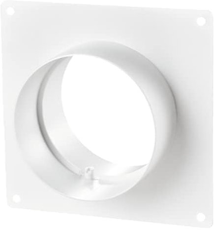 'FANTRONIX 100 mm Plastic Pipe Duct Connector with Spigot for Extractor (100 mm)