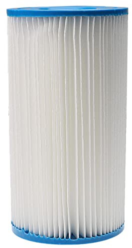vhbw Filterkartusche kompatibel mit Intex EasyPool Swimmingpool, Filterpumpe - Wasserfilter, Blau, Weiß