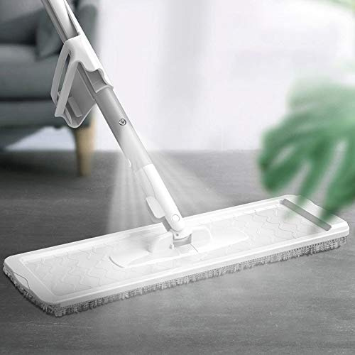 Rotation Floor Healthy Spray Mop with High capacity Refillable Spray Bottle & Removable and Washable Microfiber Cleaning Pad, Durable, lightweight & Controllable Handgrip with Adjustable Mop Handle