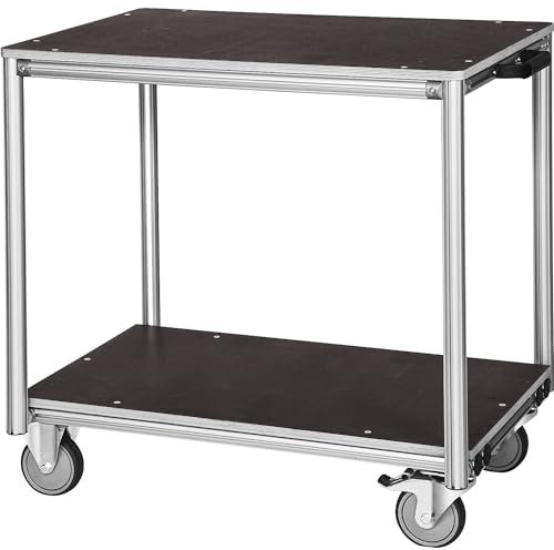 kaiserkraft | Montagewagen aus Alu-Profil | LxBxH 900 x 600 x 915 mm