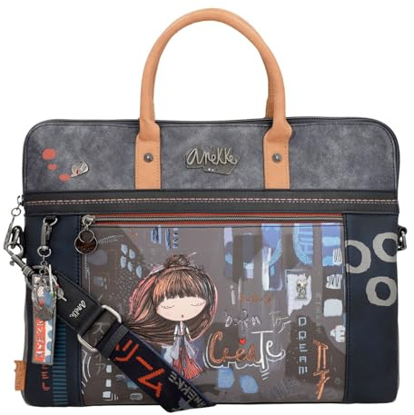 Anekke Contemporary Briefcase Multicolor