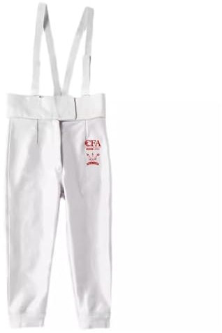 JUNYOHOA Fechthose für Erwachsene, Trainings-Fechtanzug, Schutzkleidung für Fechtausrüstung, Florett-/Degen-/Säbel-Fechtanzug (Size : 46#)