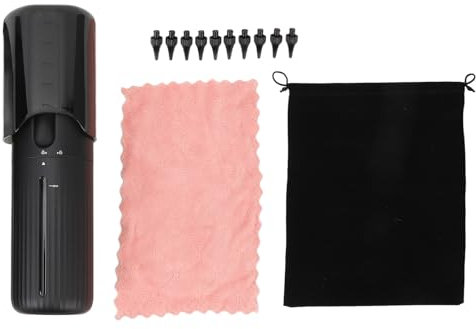 Nettoyeur D'oreille électrique, Nettoyeur D'oreille électrique, 4 Pressions D'eau, Kit de Nettoyage pour Système D'irrigation des Oreilles Rechargeable avec 9 Embouts