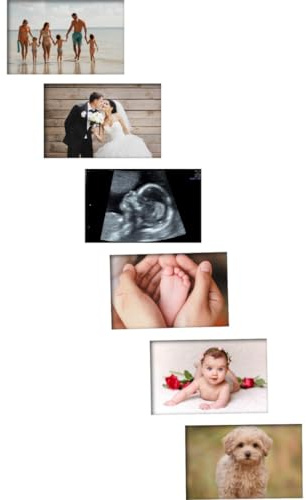 Personalisierte Fotomagnete Kühlschrankmagnet, 6er-Set | Selbst gestalten, Für einzigartige Erinnerungen, Gestalte mit deinen Erinnerungen