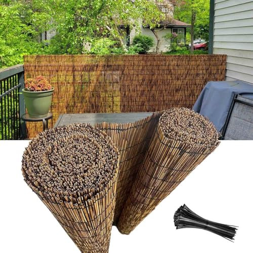 Générique Brise Vue en Roseau Naturel clôture en Roseau Para Jardin Rouleaux De Clôture Clôture D'intimité de Pergola Exterieur Pare-Soleil Personnalisable