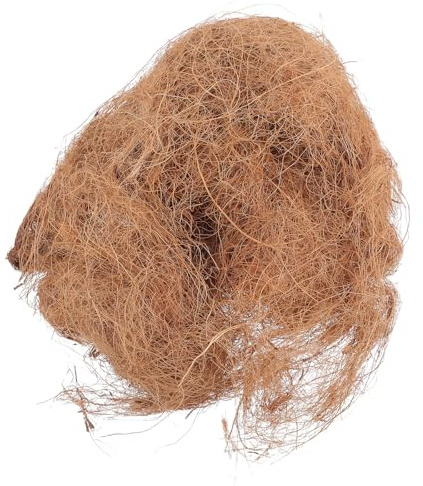 DECHOUS Blumenerde Kokosfasererde 100g – Bio Kokosfasern Pflanzmischung für Bonsai Gemüse Zimmerpflanzen mit Hoher Feuchtigkeits und Luftspeicherung