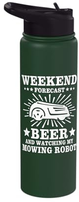 Mowing Robot Lawn Mower Stainless Steel Insulated Water Bottle