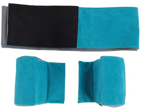 Bvznmilhd Soporte Lateral para barandillas Laterales de Silla de Ruedas, Almohada Desmontable de posicionamiento de la Cabeza con estabilizador del Cuello, cojín de Esponja Ajustable para el