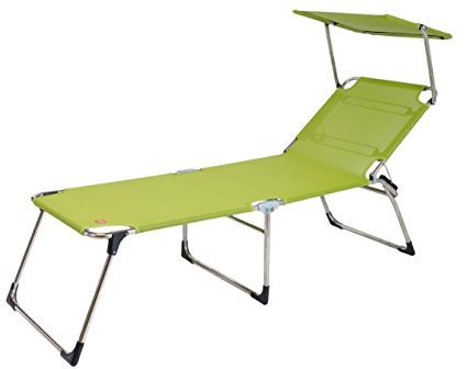 fiam Amigo Fourty-Sun Dreibeinliege mit Sonnendach, Pistazie