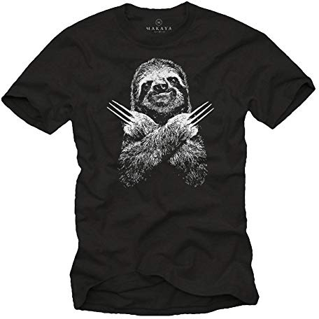 Makaya Tee Shirt Imprimé Homme Original - La Paresse