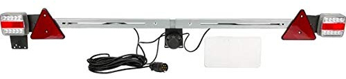 LED-Lichtleiste für Anhänger, ausziehbar, 1400 – 2100 mm, Kabel 7,5 m GOPART