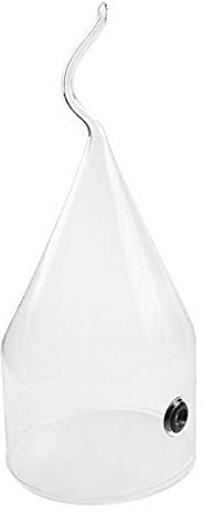 Pistola affumicare Fumo Copertura a Cupola a Cloche Coperchio per Piatti, Ciotole e Bicchieri, Smoker Gun Infusore per Fumatori Infuso di Fumo Accessorio Specializzato, Cappuccio a Campana in Vetro