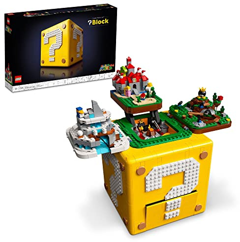 Lego Super Mario Fragezeichen-Block aus Super Mario 64