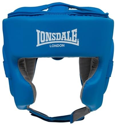 Lonsdale Kopfschutz aus Kunstleder Stanford L/XL, Blue/White