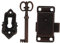 DOITOOL 2 Set Serratura Antica Serratura Dell'armadio Serrature Per Guardaroba Vintage Serratura Della Porta Dell'armadio Serratura Del Cassetto Serratura Lega Di Zinco Vintage ▾