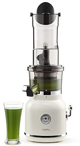 Separate Large Diameter Juicer Blender Orange Squeezer Soymilk Machine stainless Steel Filter (White)
