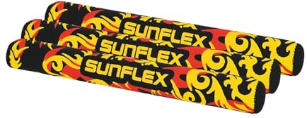 Sunflex® Tauchstäbe Flames Dragon | Tauchspielzeug für Pool und Schwimmbad | Stehen perfekt senkrecht im Wasser | sehr weich | langlebig & für Jede Altersgruppe