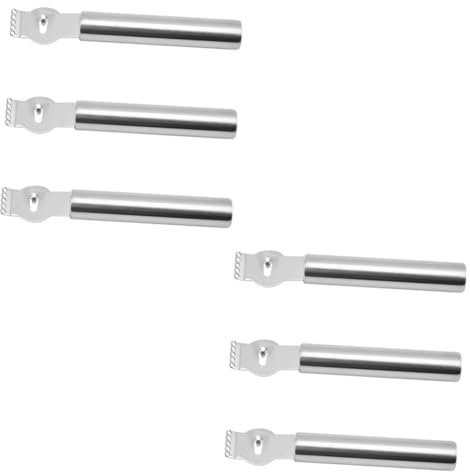 Cabilock Lot De 2 Râpes À Zesteur De Citron Pour Éplucheur Dagrumes Et De Légumes Légères Pour Gagner Du Temps 3 Pièces X 2