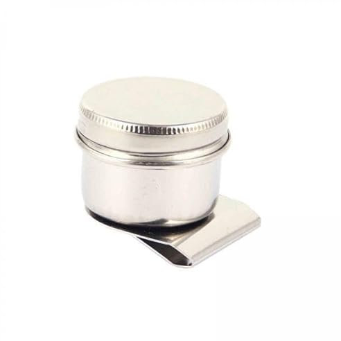 MagiDeal 4xOil Painting Container Oil Paint Pot with Lid Reusable Oil Paint Dipper Cup Oil Palette Cup for Art Painting Supplies Artists