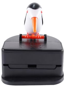 Nicear Dispensador de palillos Caja para palillos con forma de pájaro carpintero