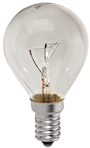 Xavax Ampoule pour four à tête sphérique 40 W 300° E14 (Transparent)