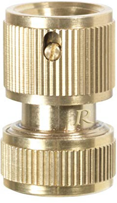 Ribimex PRA/RLB.4215 Raccordo Rapido Libero, Ottone, 15 mm, Oro, 45x35x35 cm