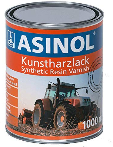 ASINOL MASSEY FERGUSON GRAU ab 1982 1.000 ml Kunstharzlack Farbe Lack 1l Liter Dose