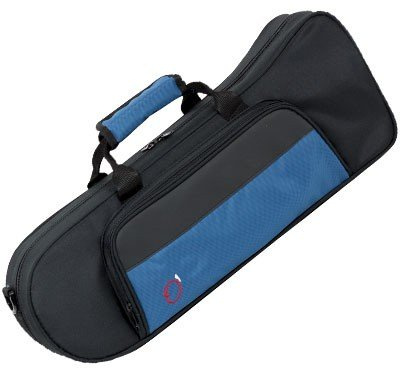 Ortola 8460 FSH - Estuche trompeta forma, color negro y azul