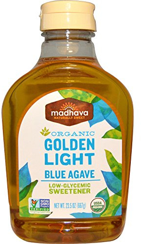 Madhava - Agave bleu-clair d'or organique - 23.5 oz.