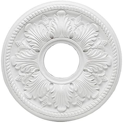 Westinghouse Lighting 36 cm Polyurethan Medallion 7775040, Weiß