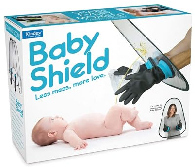 Prank-O Baby Shield Prank Gift Box – Funny Empty Gag Gift Packaging for White Elephant, Christmas & Office Parties, Hilarious Joke Gift Box to Hide Real Presents for Friends & Family