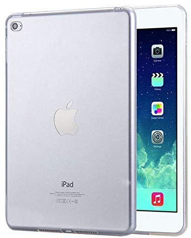 - Transparent Silikonhülle TPU für iPad AIR 2 - iPad 6, Premium Kratzfest TPU Durchsichtige Schutzhülle, Ultradünne 0,33 mm