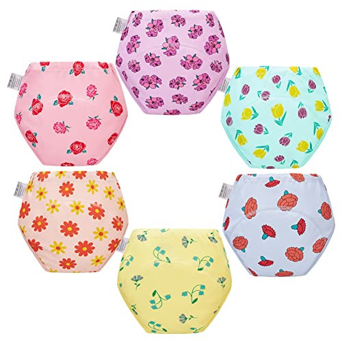 Skhls Baby Trainingshosen Töpfchen Unterwäsche Toilettentraining Höschen für Kinder 6er Pack 2 Jahre