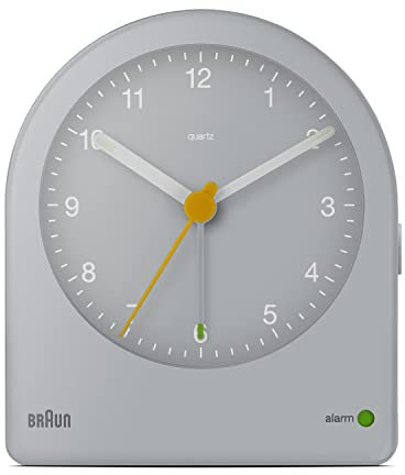 Braun Clock analog Wecker BC22G