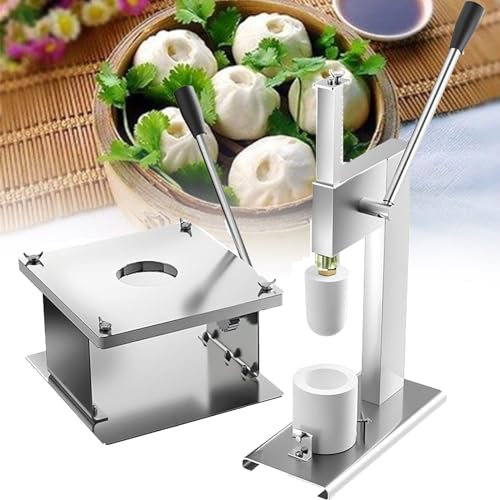 DPQYJPP Macchina Fare panini semiautomatica, 400-500 Pezzi/Ora, per panini Grandi Carne, panini al Latte, panini con Crema pasticcera, panini con Maiale arrosto, panini con zuppa, ECC.,mediumfilmcup