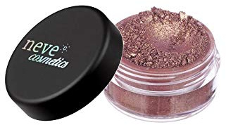 Neve Cosmetics Ombretto vegano in polvere libera 100% minerale Videogame Marrone a base bordeaux con glitter arancio, fucsia e verde acido Vegan 2 gr