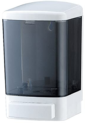 Dosificador de jabón Dispensador manual de jabón y desinfectante de manos Dispensador de cocina Dispensador de jabón montado en la pared para contenedores de líquidos Cámara de gel de champú plástico