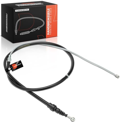 Frankberg Seilzug Feststellbremse Handbremsseil Hinten 6Q0609721F | Kompatibel mit Polo 9A 9N, Fabia I Praktik 6Y5, Polo Stufenheck 9A2 9A4 9A6 9N2, Fabia I 6Y2, Fabia II 542