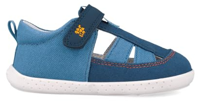 Garvalín Sandalias de Lona Barefoot Azul 252344-A556