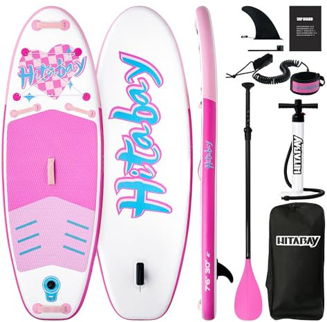 Stand Up Paddle Board im Set für Jugendliche & Kinder SUP Board Set inkl. Komplettes Zubehör, 75kg/80kg Kids SUP-Board Aufblasbar