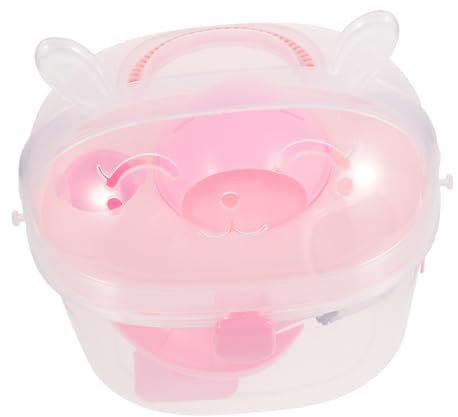 POPETPOP Hamster-transportbox Für Mäuse Und Hamster Tragbarer Reisekäfig Transportbox Für Haustiere Im Freien Ausreichend Bewegungsfreiheit