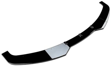 ECKBRJA Auto Frontspoiler Für 3er F30 F35 318 320 328 335 2013-2019 Auto Canard Lippen Bodykit Schutzabdeckung Frontstoßstangen Splitter Lippenspoiler(Glänzend schwarz)